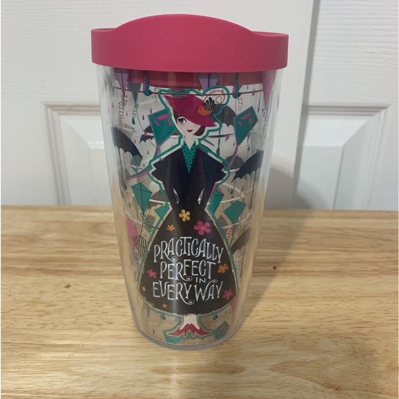 Tervis Disney - Mary Poppins Returns Insulated Tumbler Fuschia 16 oz - Picture 1 of 5